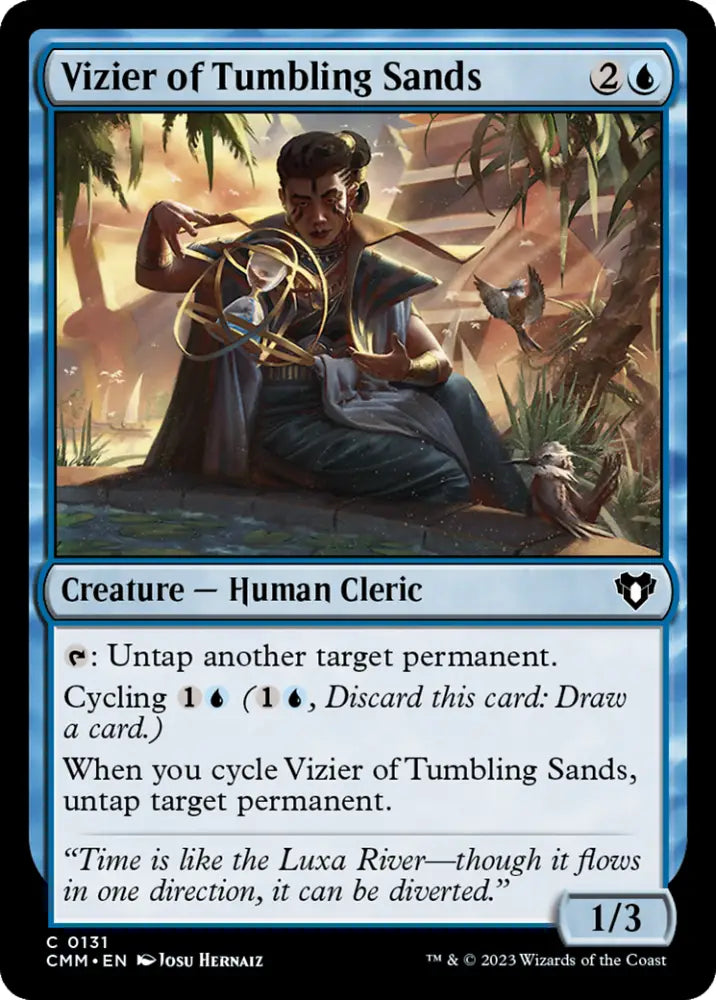 Vizier of Tumbling Sands [Commander Masters] - MTG Single