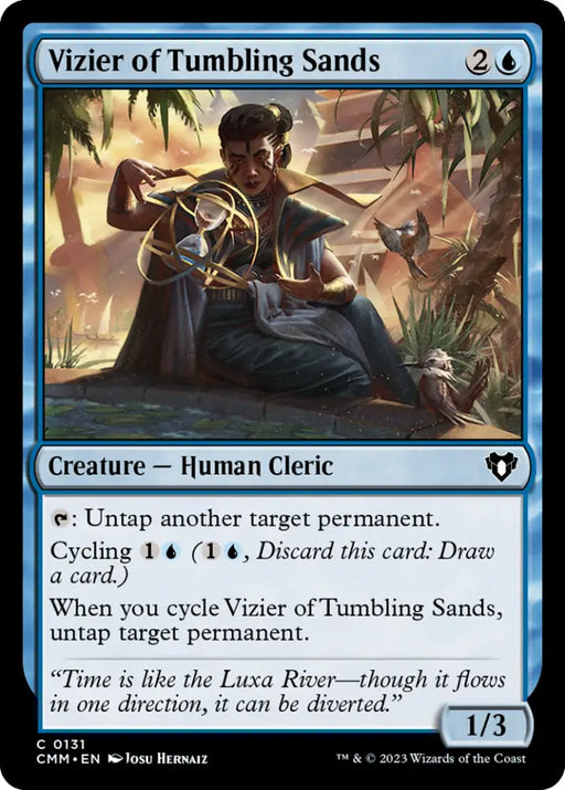 Vizier of Tumbling Sands [Commander Masters] - MTG Single