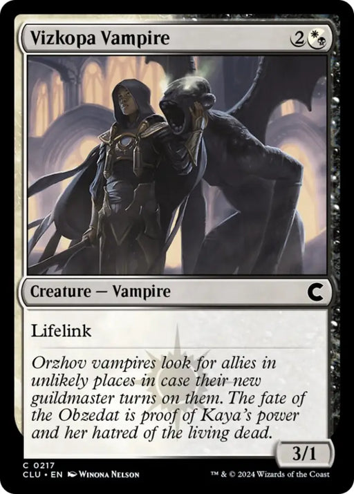Vizkopa Vampire [Ravnica: Clue Edition] - MTG Single