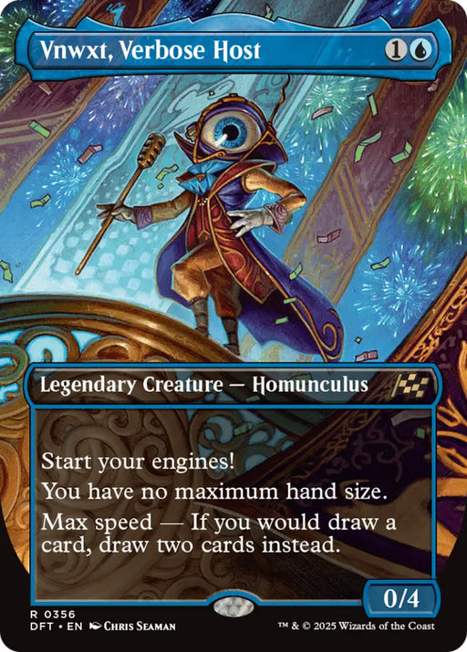Vnwxt Verbose Host (Borderless) [Aetherdrift] - MTG Single