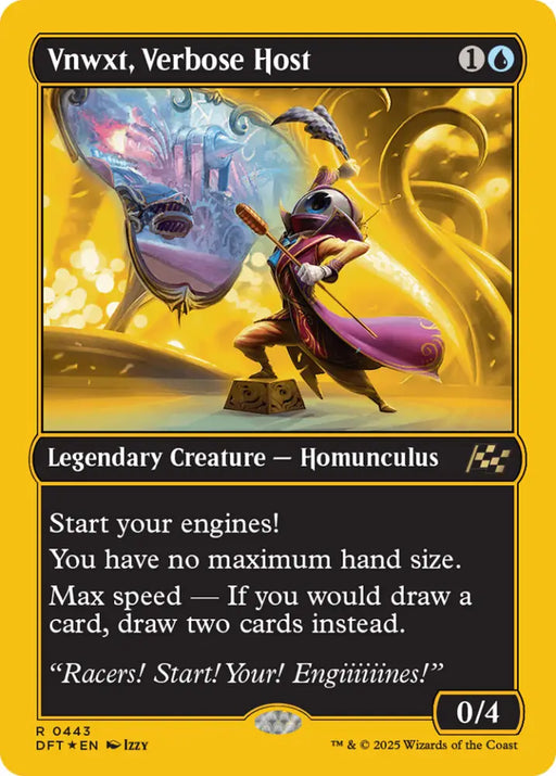 Vnwxt Verbose Host (First-Place Foil) [Aetherdrift] - MTG Single