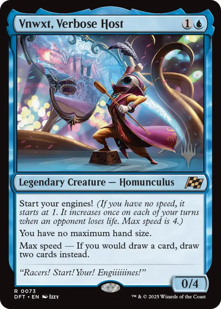 Vnwxt Verbose Host (Promo Pack) [Aetherdrift Promos] - MTG Single
