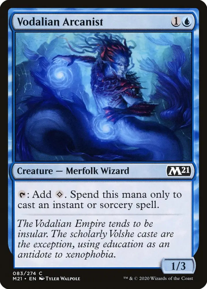 Vodalian Arcanist [Core Set 2021] - MTG Single