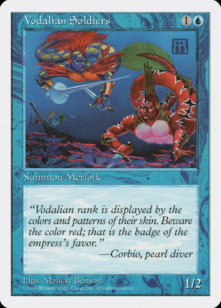 Vodalian Soldiers [Fifth Edition] - MTG Single