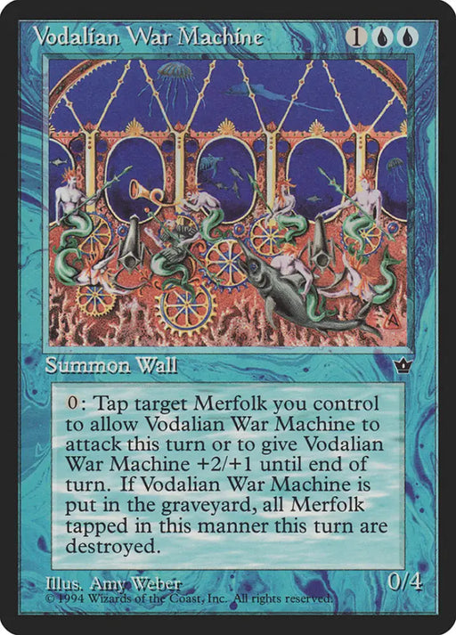 Vodalian War Machine [Fallen Empires] - MTG Single