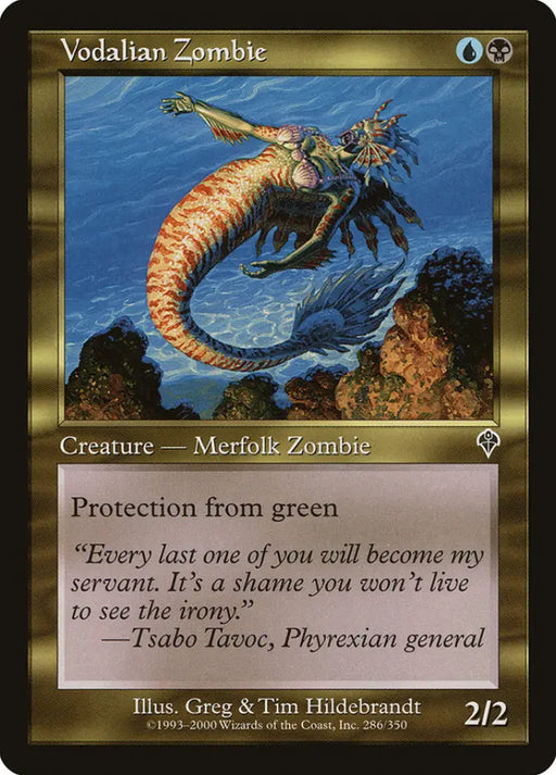 Vodalian Zombie [Invasion] - MTG Single