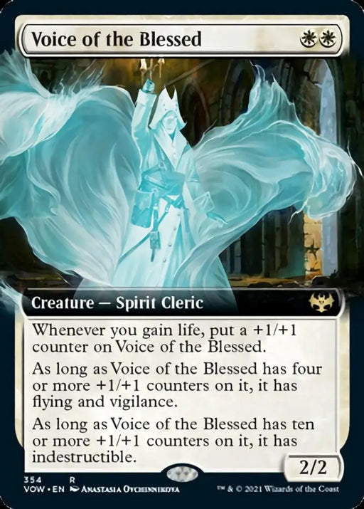 Voice of the Blessed (Extended Art) [Innistrad: Crimson Vow] - MTG Single