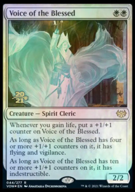 Voice of the Blessed [Innistrad: Crimson Vow Prerelease Promos] - MTG Single