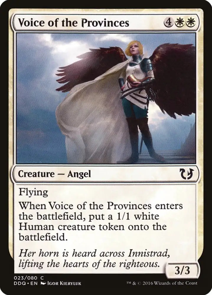 Voice of the Provinces [Duel Decks: Blessed vs. Cursed] - MTG Single