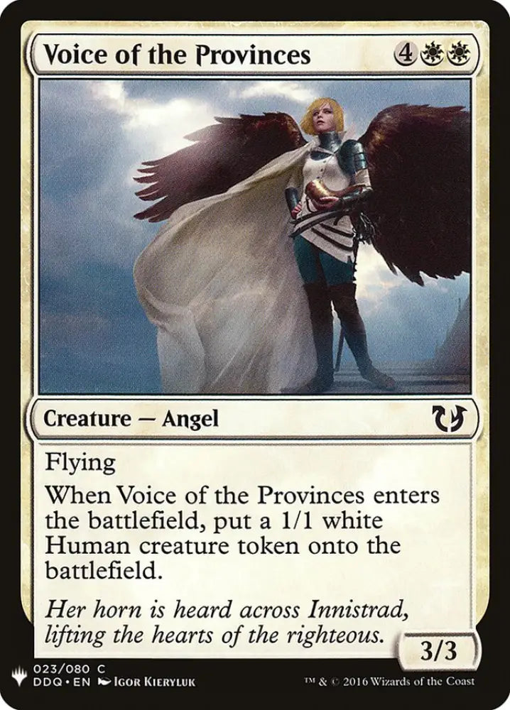 Voice of the Provinces [Mystery Booster] - MTG Single