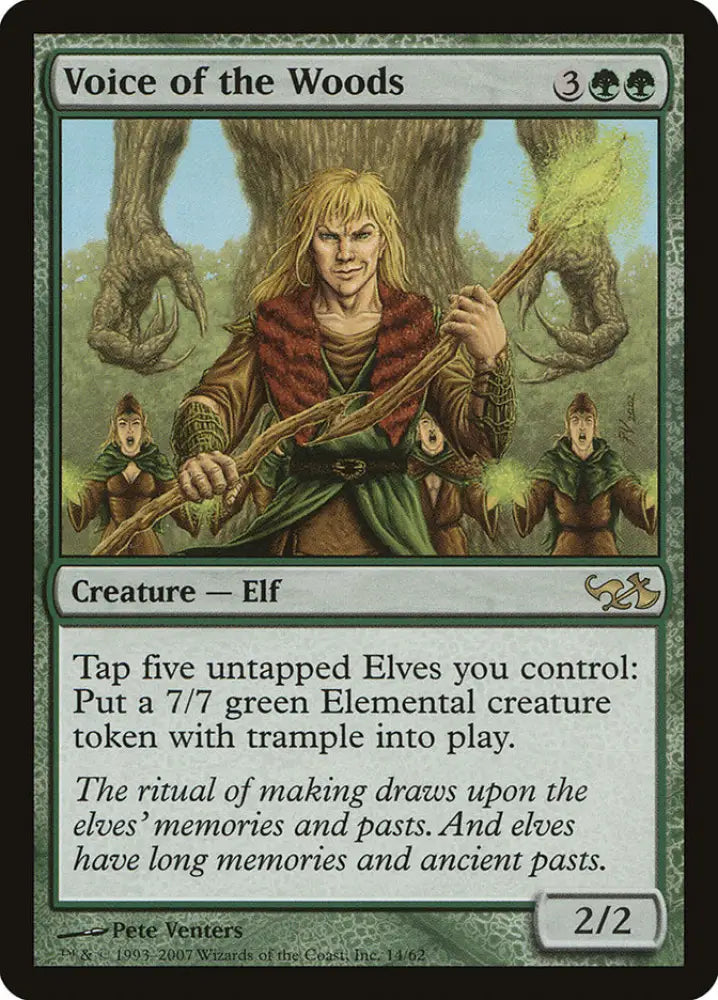Voice of the Woods [Duel Decks: Elves vs. Goblins] - MTG Single