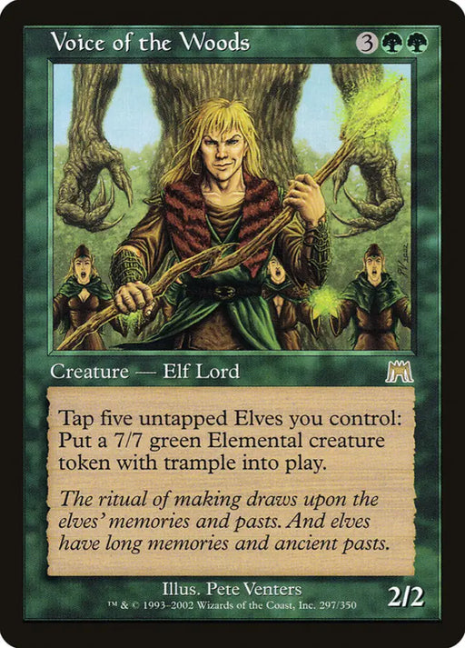 Voice of the Woods [Onslaught] - MTG Single