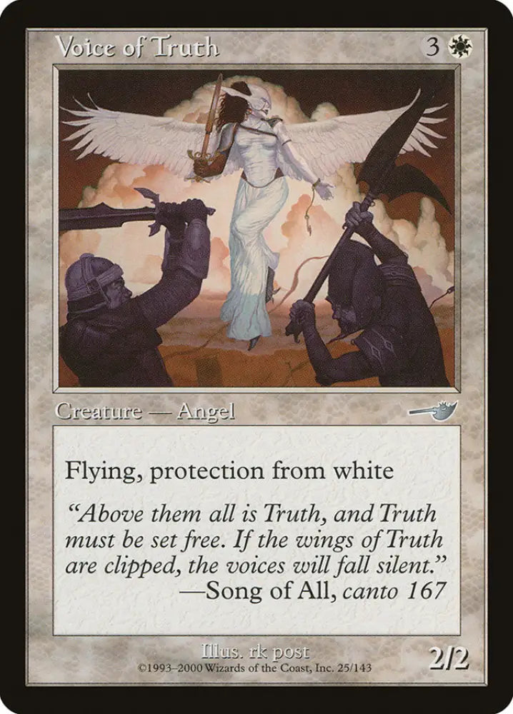Voice of Truth [Nemesis] - MTG Single