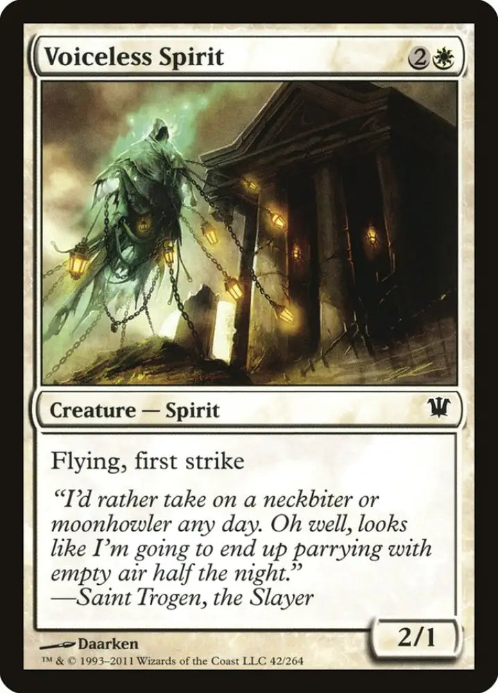 Voiceless Spirit [Innistrad] - MTG Single