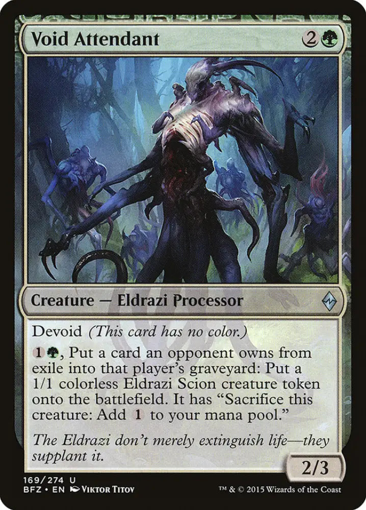 Void Attendant [Battle for Zendikar] - MTG Single