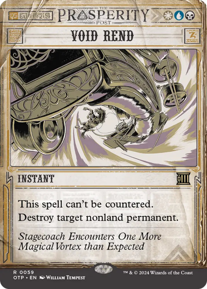 Void Rend [Outlaws of Thunder Junction: Breaking News] - MTG Single