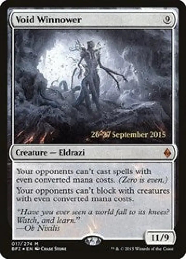 Void Winnower (17) [Prerelease Cards]