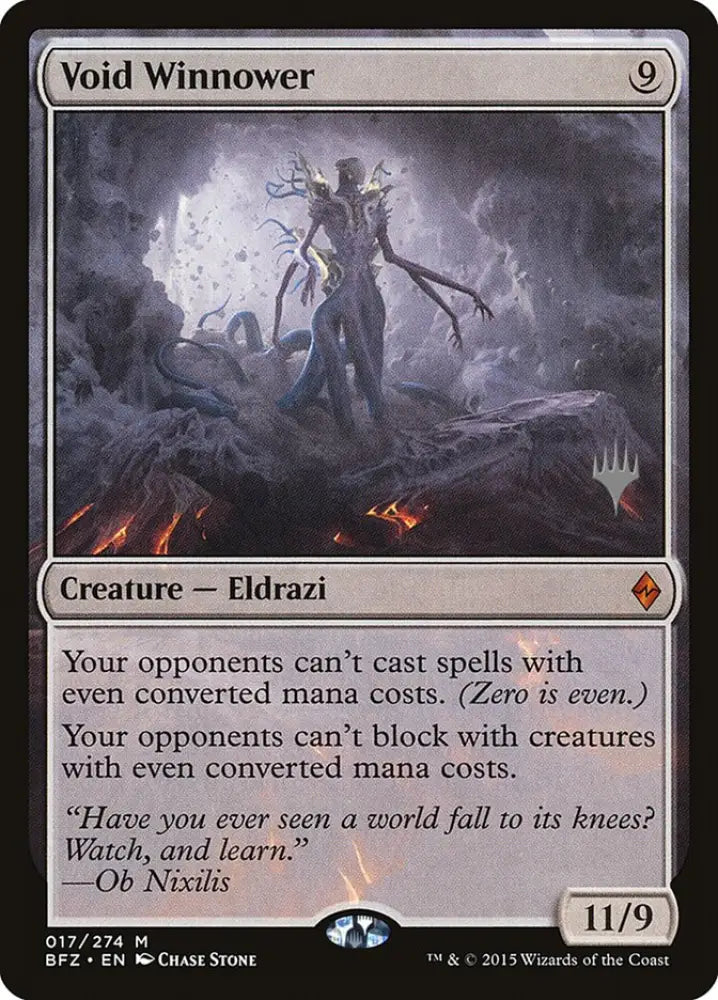 Void Winnower (Promo Pack) [Battle for Zendikar Promos] - MTG Single