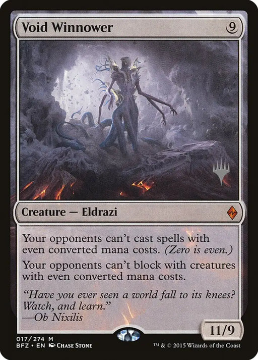 Void Winnower (Promo Pack) [Battle for Zendikar Promos] - MTG Single