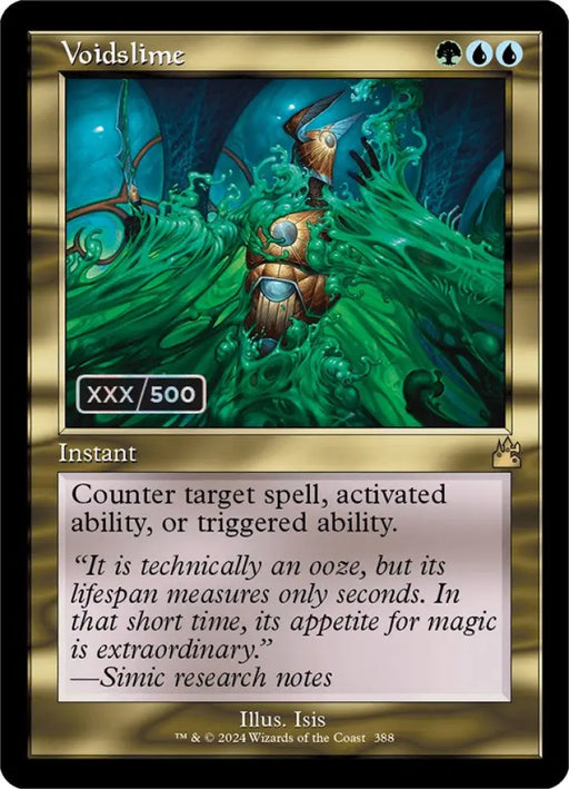 Voidslime (Retro) (Serialized) [Ravnica Remastered] - MTG Single