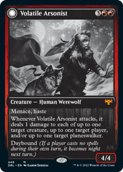 Volatile Arsonist // Dire-Strain Anarchist [Innistrad: Double Feature] - MTG Single