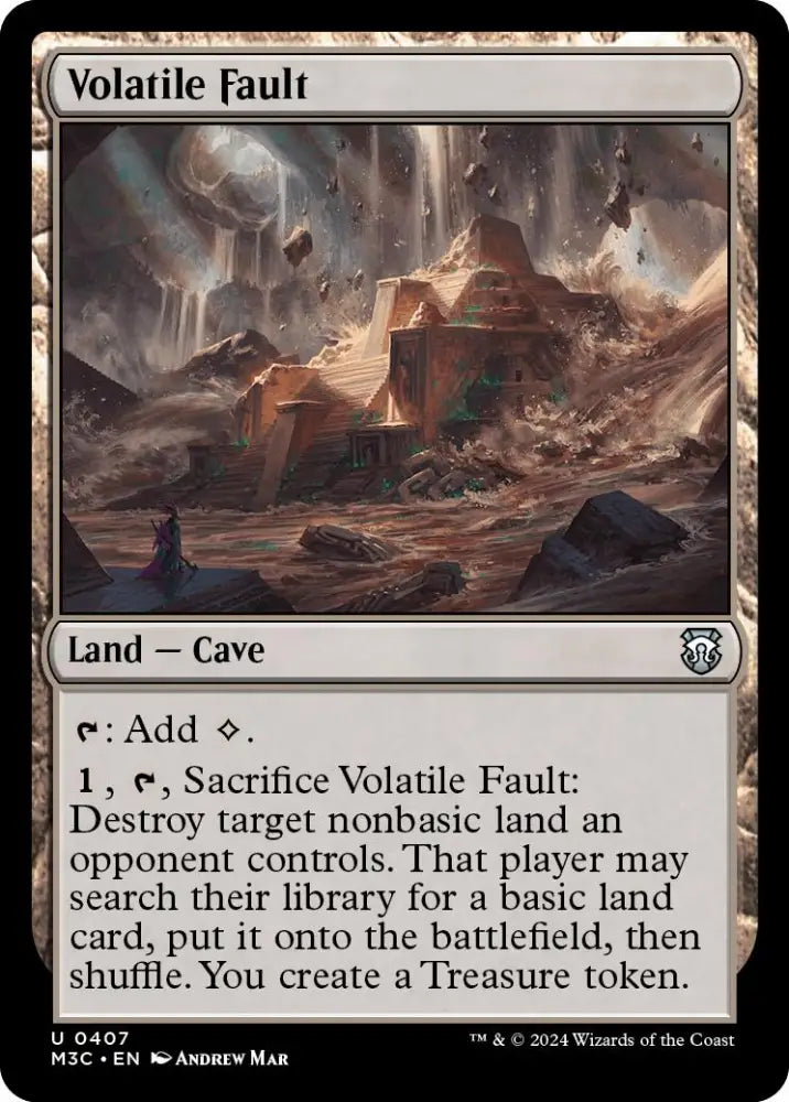 Volatile Fault [Modern Horizons 3 Commander] - MTG Single