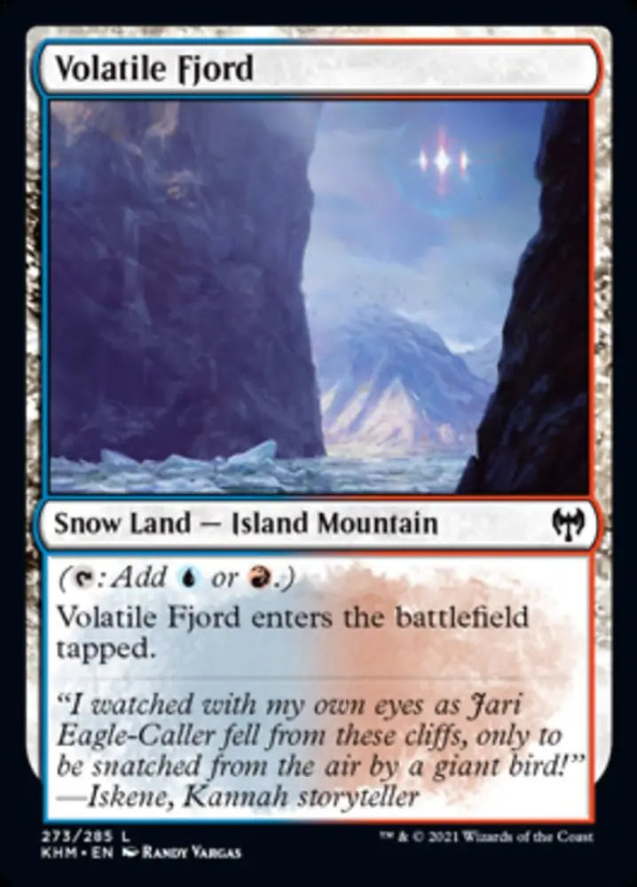Volatile Fjord [Kaldheim] - MTG Single