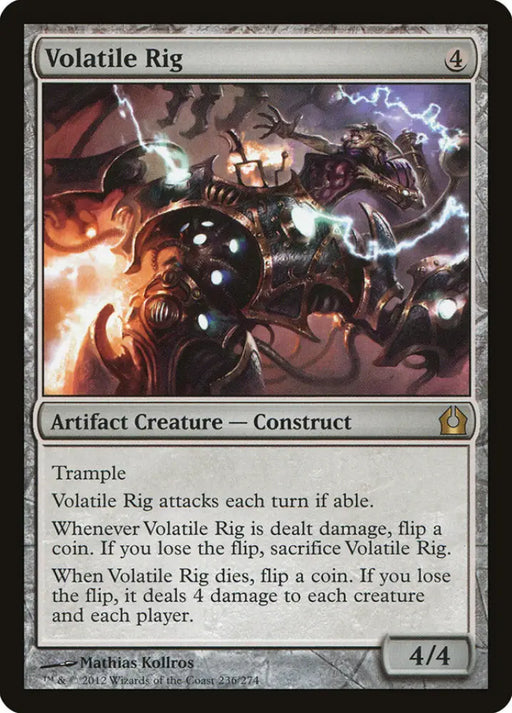 Volatile Rig [Return to Ravnica] - MTG Single