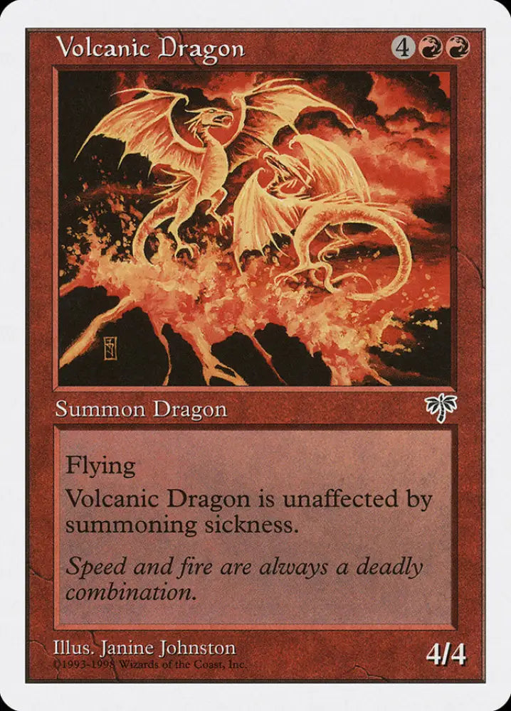 Volcanic Dragon [Anthologies] - MTG Single