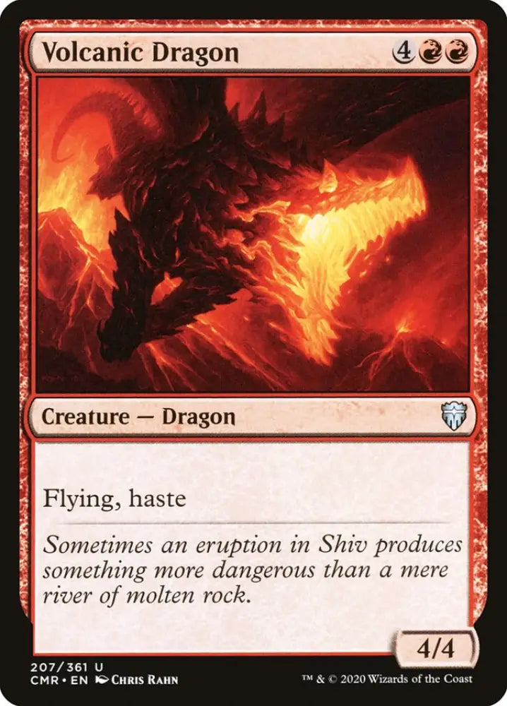 Volcanic Dragon [Commander Legends] - MTG Single