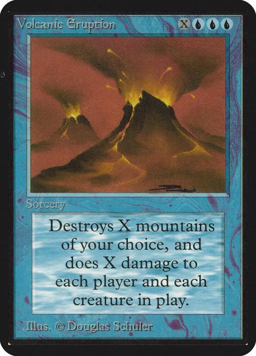 Volcanic Eruption [Alpha Edition] - MTG Single
