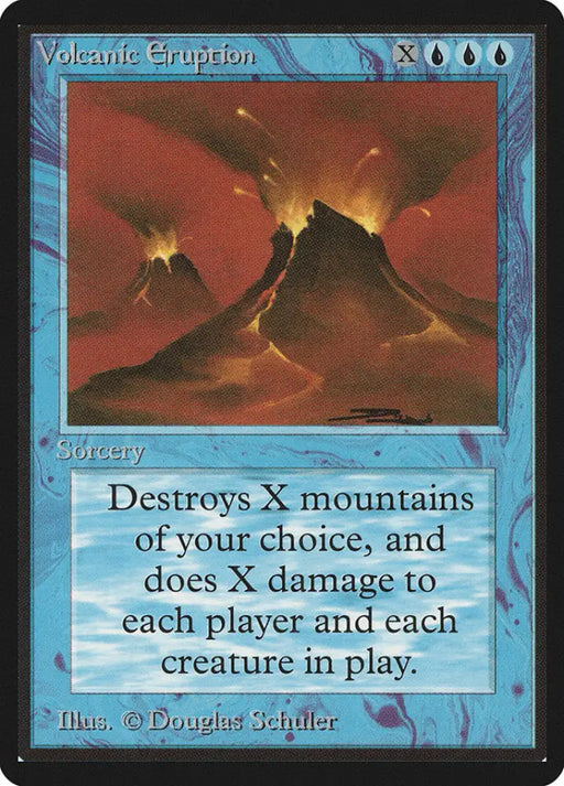 Volcanic Eruption [Beta Edition] - MTG Single