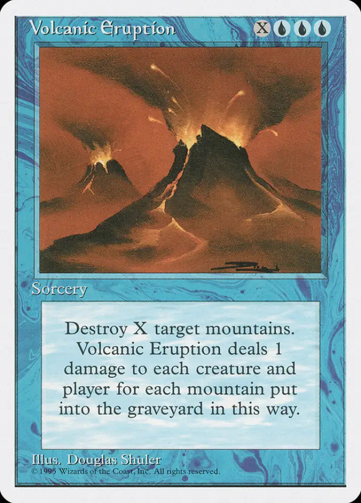 Volcanic Eruption [Fourth Edition] - MTG Single
