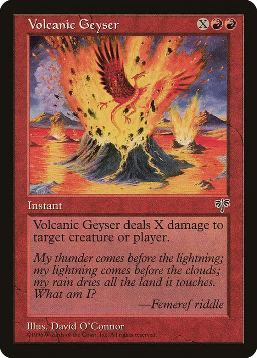 Volcanic Geyser [Mirage] - MTG Single