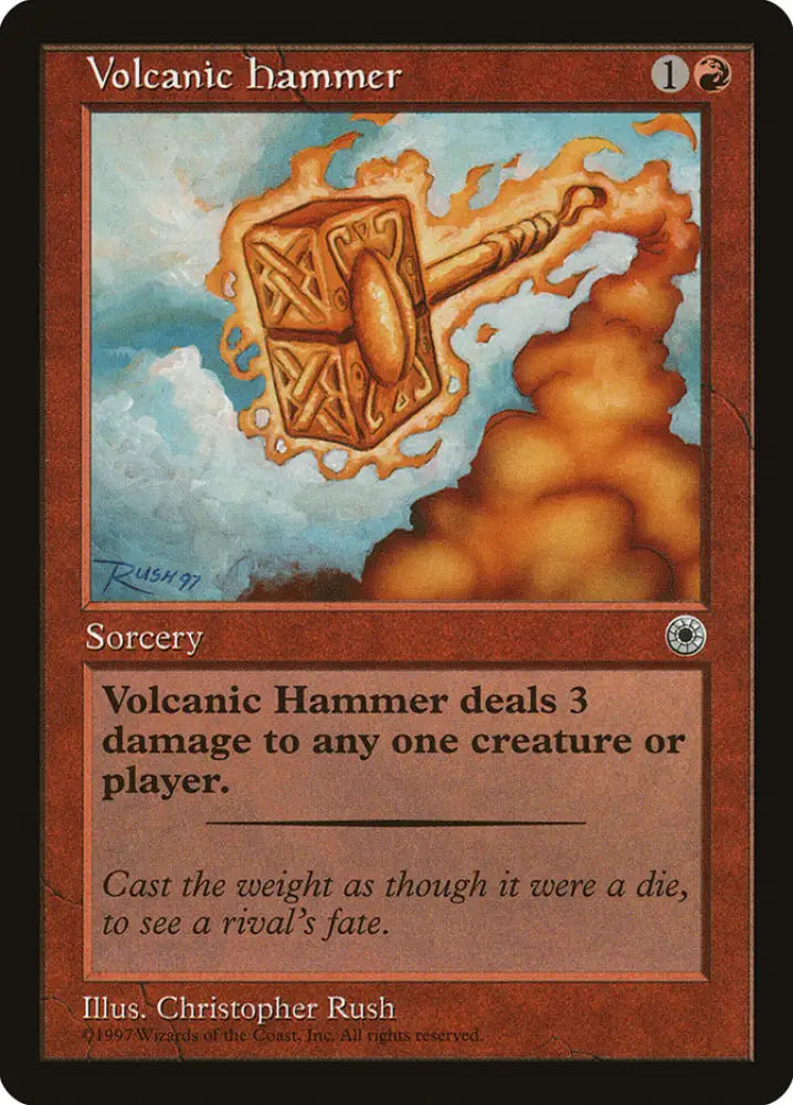 Volcanic Hammer [Portal] - MTG Single