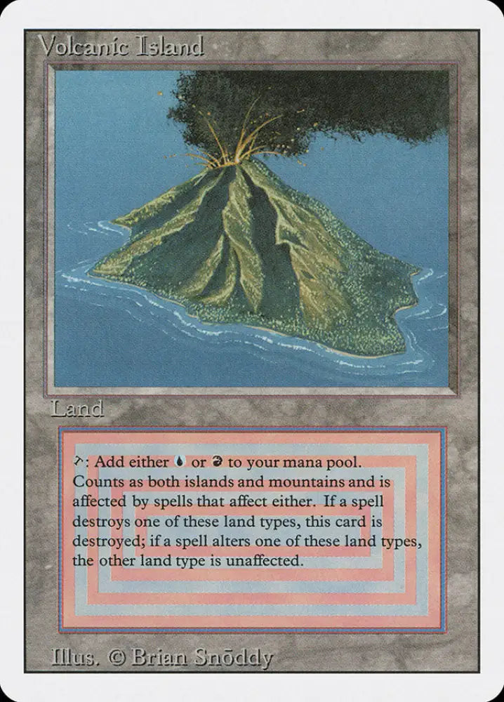 Volcanic Island [Revised Edition] - MTG Single