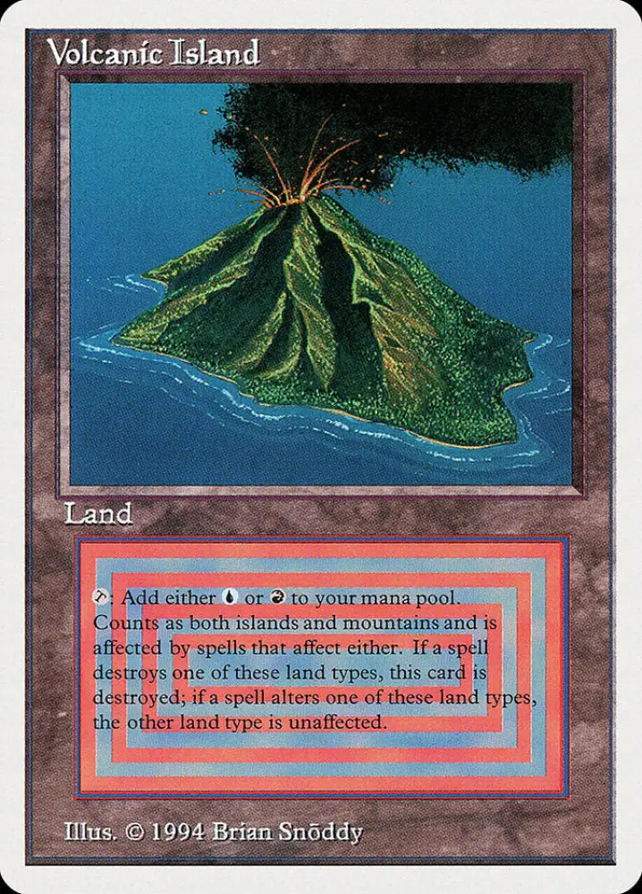 Volcanic Island [Summer Magic / Edgar] - MTG Single