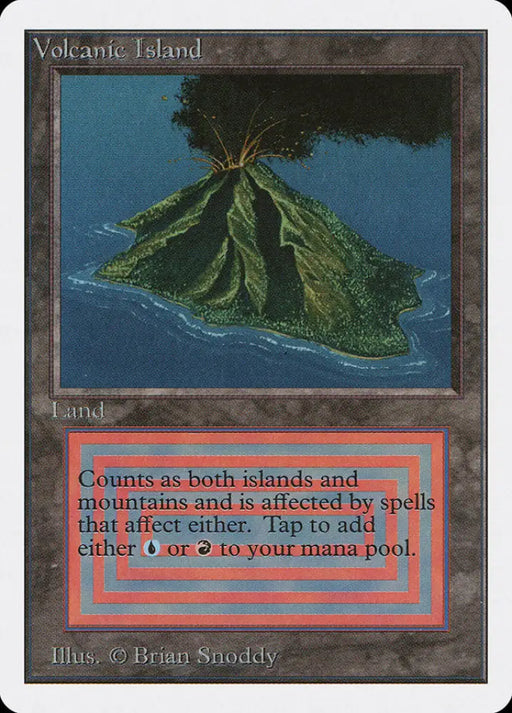 Volcanic Island [Unlimited Edition] - MTG Single