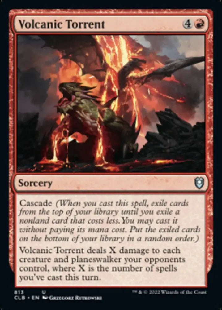 Volcanic Torrent [Commander Legends: Battle for Baldur’s Gate] - MTG Single