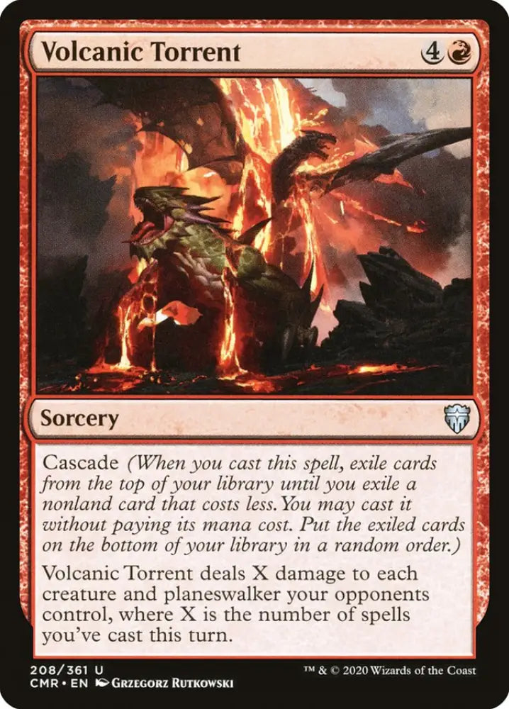 Volcanic Torrent [Commander Legends] - MTG Single