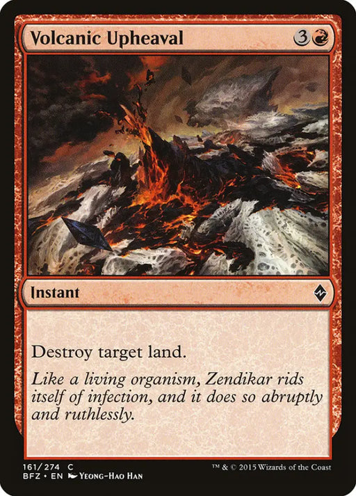 Volcanic Upheaval [Battle for Zendikar] - MTG Single