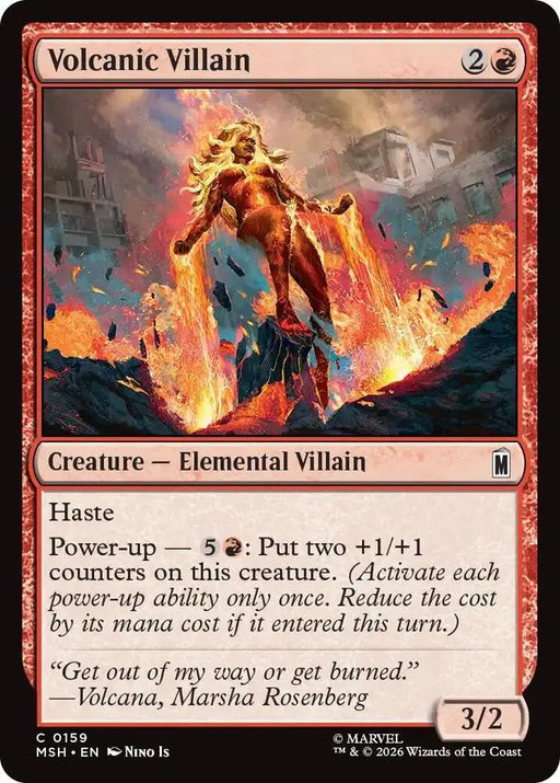 Volcanic Villain (159) [Marvel Super Heroes]