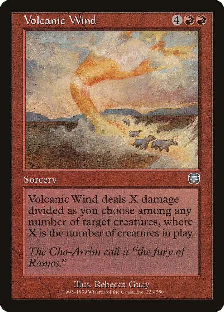 Volcanic Wind [Mercadian Masques] - MTG Single