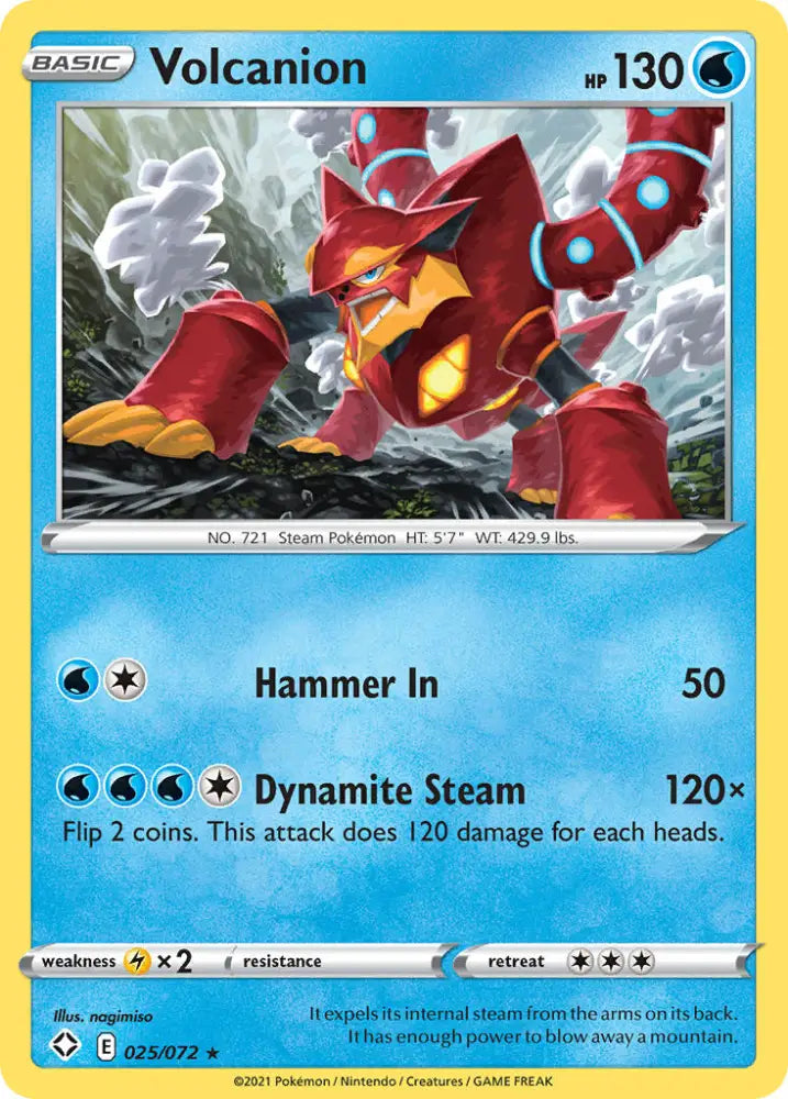 Volcanion (025/072) [Sword & Shield: Shining Fates] - Pokemon Single