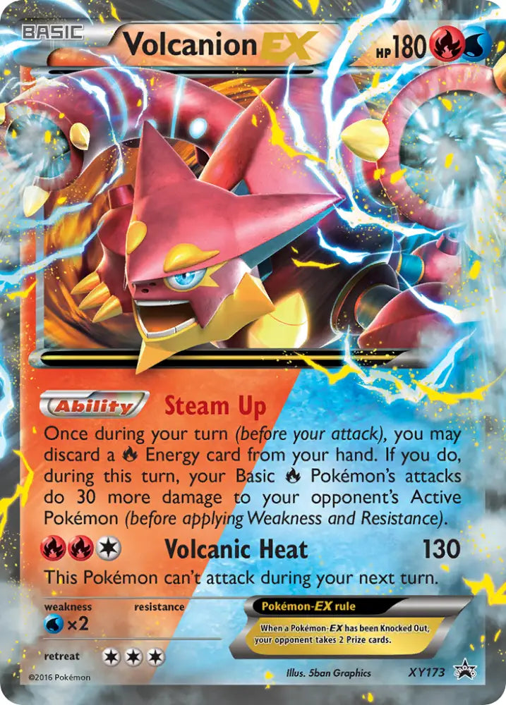 Volcanion EX (XY173) [XY: Black Star Promos] - Pokemon Single