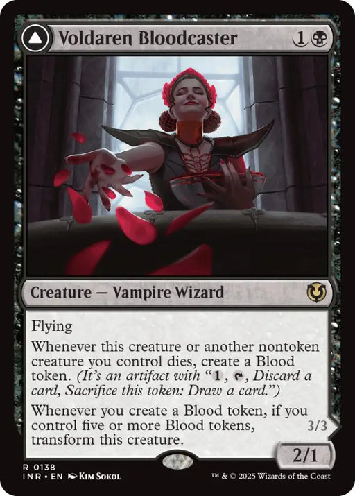 Voldaren Bloodcaster [Innistrad Remastered] - MTG Single