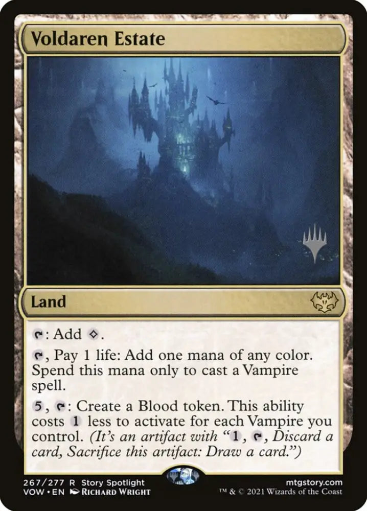Voldaren Estate (Promo Pack) [Innistrad: Crimson Vow Promos] - MTG Single