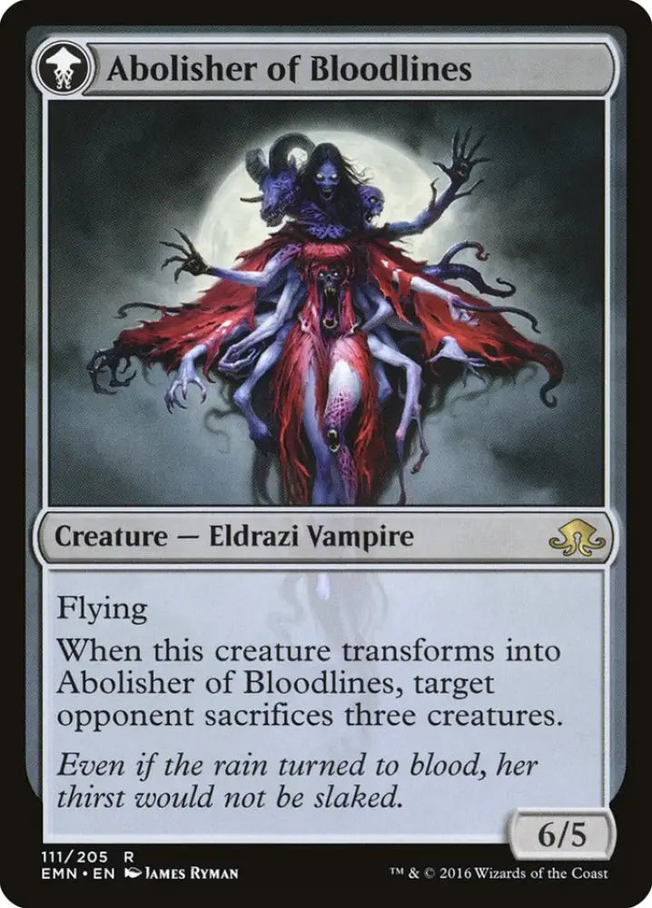 Voldaren Pariah // Abolisher of Bloodlines [Eldritch Moon] - MTG Single