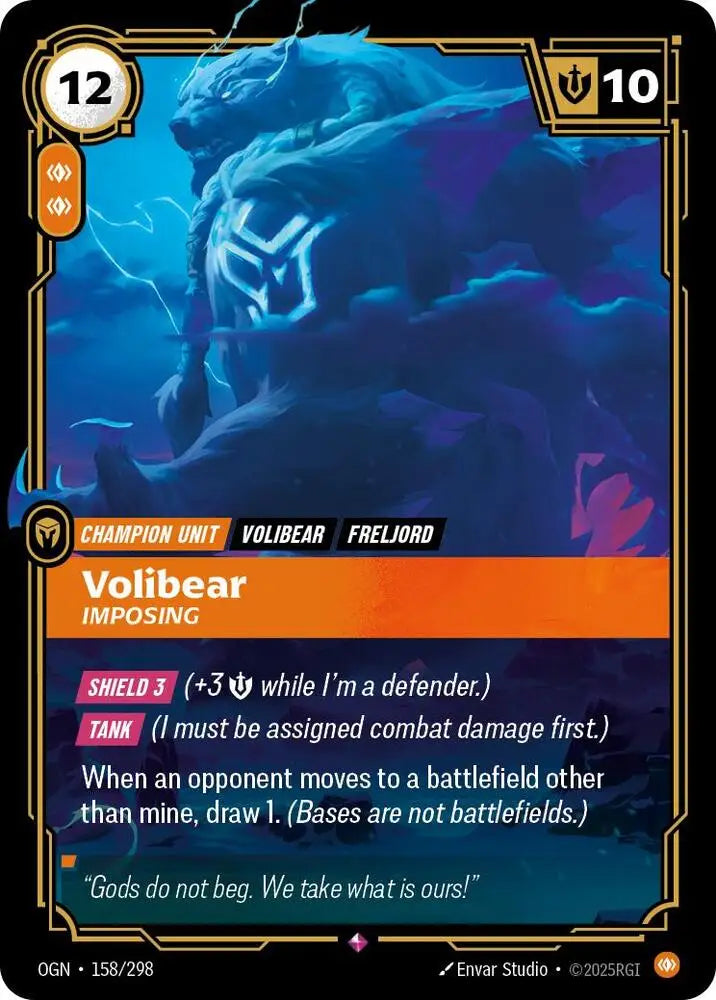 Volibear - Imposing (158/298) [Origins]