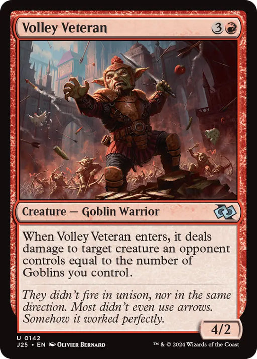 Volley Veteran [Foundations Jumpstart] - MTG Single